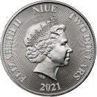 1 oz Ag - Drzewo Życia Tree Niue - 2021 rok