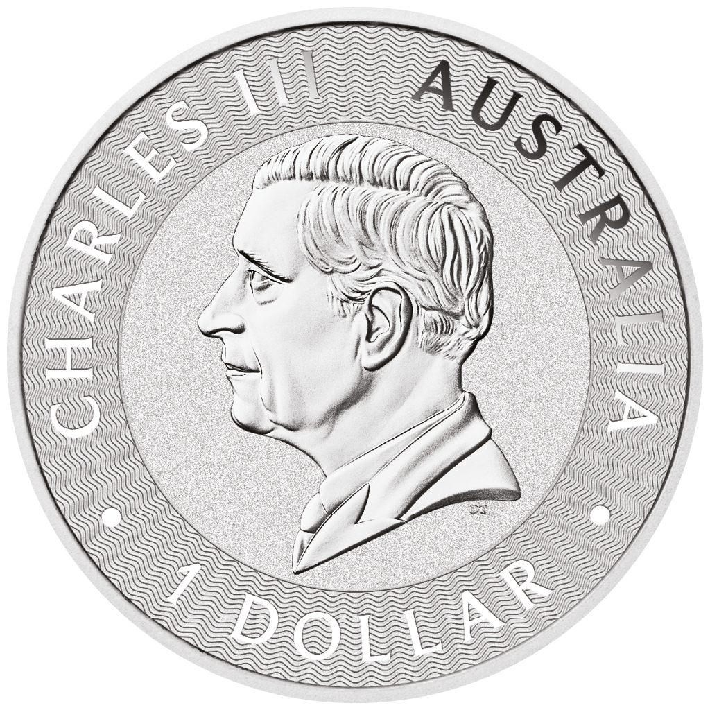 1 oz Ag - 1$ Australia Kangur - 2024