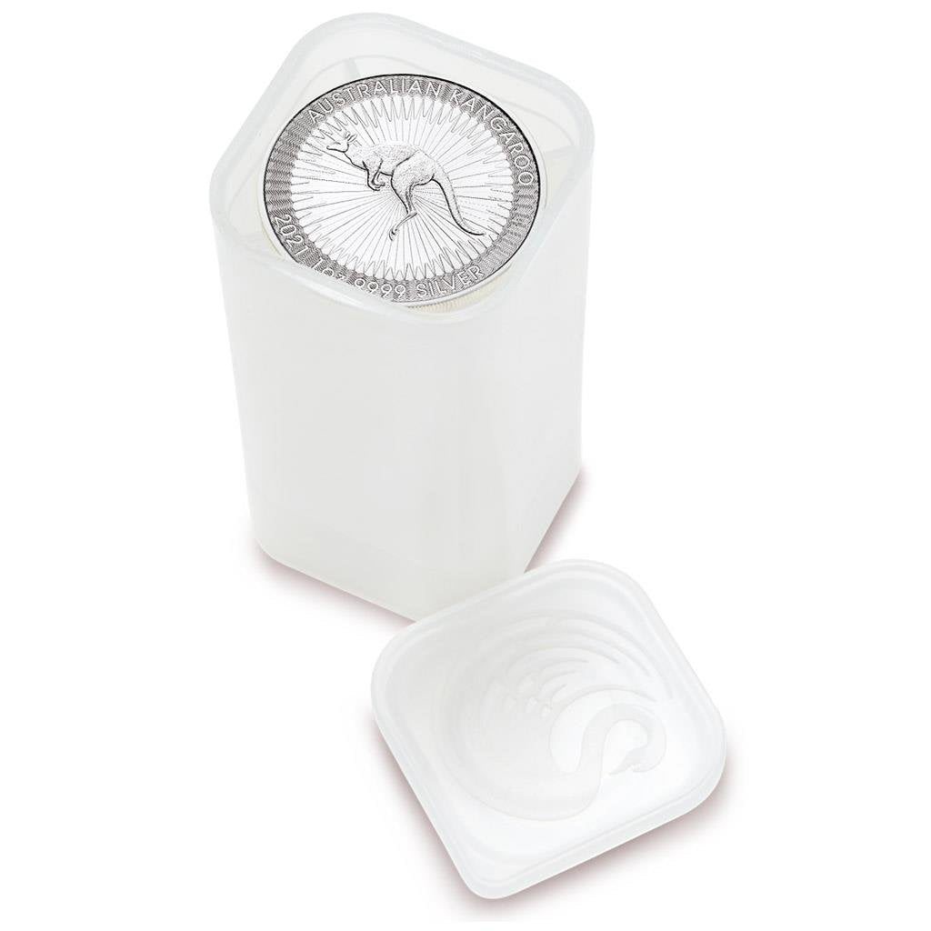 100x 1 oz Ag - 1$ Australia Kangur - 2021 - tuba