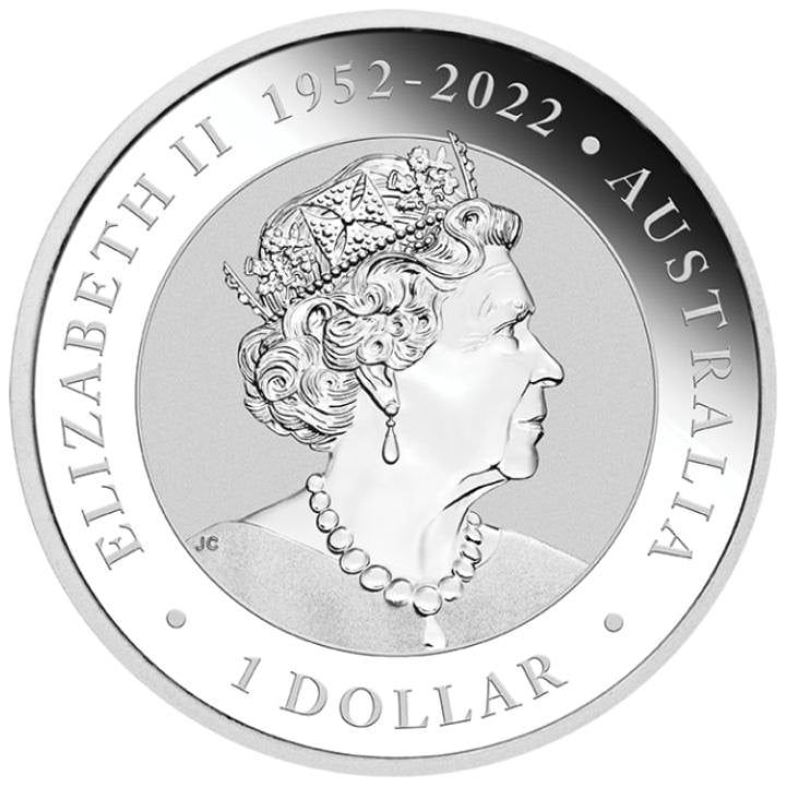 1 oz Ag - Australia 1$ Brumby 2023 - uncja srebra