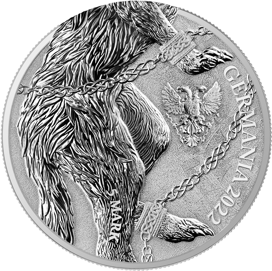 1 oz Germania Beasts – Fenrir 2022
